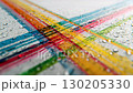 彩色線條與水滴相交的抽象的背景視頻 130205330
