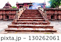 Climb the steps of a historic temple 130262061