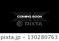 Coming soon typography, with glitch animation on black  background. 4k video. Perfect for content or web animation. 130280763