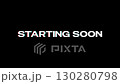 Starting soon typography, with glitch animation on black  background. 4k video. suitable for presentations, posters, website design, social media graphics, and digital art projects. 130280798