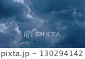 タイムラプス　天気急変　雨雲　青空　雲の動き 130294142