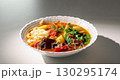 Close-Up of Lagman, a Hearty Central Asian Noodle Soup 130295174