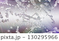 A glittering looping background with countless 3DCG jewels lined up and the camera rotating around them 130295966