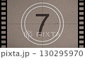 A sepia background counting down from 10 to 0 like a film 130295970
