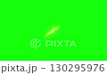 Anime/manga style shock wave at collision 2D animation green screen material luminescence light glow colorful 130295976