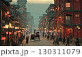 明治時代風の街並み 130311079