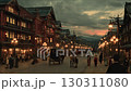 明治時代風の街並み 130311080