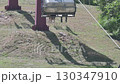 Lifts operating at a ski resort in summer 130347910