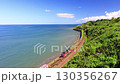 内浦湾（噴火湾）沿いを走る函館線の貨物列車 130356267