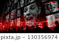 Image video of people whose information is being managed 130356974