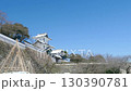 The snow-covered Kanazawa castle 130390781