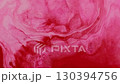 Shiny stains. Ink emulsion. Defocused pink red crimson color shimmer water acrylic fluid spreading on abstract art wet background. 130394756