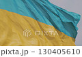 The flag of Ukraine against the blue sky 130405610