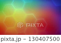 dynamic hexagon grid video footage on a gradient background 130407500