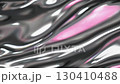 Abstract metallic fluid art with pink and black swirls. Modern design concept 130410488