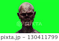 Zombie green screen realistic 4k animation. 130411799