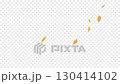 Loop animation of fallen leaves dancing in the wind - Transparent background 130414102