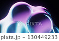 Transparent blue bubbles background, 3d rendering. 130449233