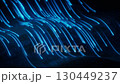 Flowing curve lines with technical board background, 3d rendering. 130449237