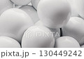 White soft balls background, 3d rendering. 130449242