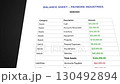 Financial Report Showing Negative Net Balance Animation 3 130492894