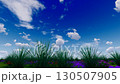 aerial time-lapse of blue sky and white clouds 130507905