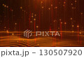 golden particle waves and lines rising stage background 130507920
