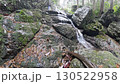 A beautiful waterfall flowing down in the snow in Seki City, Gifu Prefecture A beautiful waterfall flowing down in the snow in Seki City, Gifu Prefecture 130522958