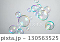 Realistic Soap Bubbles Floating Animation 130563525