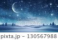 Snow falling at night animation 130567988