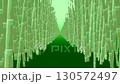 [Anime-style] Moving forward through the bamboo forest_Daytime loop 130572497
