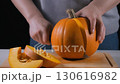 Pumpkin cutting video 130616982