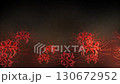 彼岸花のイラストのアニメーション【暗い背景】【ループ】	 130672952