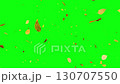 Falling Autumn Leaves on Green Screen Falling Away from the Camera Top View Background Seamless Loop 130707550