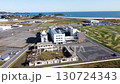 Drone shot of the Great East Japan Earthquake Memorial Museum 130724343