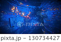Highly detailed futuristic world map 130734427