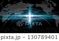 世界規模のAI通信をイメージしたデジタルビジュアル 130789401