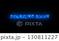 Neon blue starting soon on black background. Perfect for event promotions, social media posts, and countdowns to upcoming activities. 4k 130811227