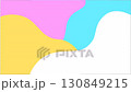 Fluid shape transitions with a pop and cute background 130849215