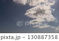 Fighter Jet High-Altitude Display. Witness a fighter jet's thrilling aerobatic performance. 130887358