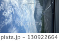 Paved road along the green mountains. A car driving along a winding mountain road in Sochi, Russia. High quality FullHD footage 130922664
