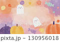 Halloween ghosts and pumpkins_2 130956018
