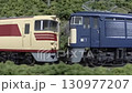 碓氷峠の鉄道模型ジオラマを走るキハ82系特急列車　特急白鳥 130977207