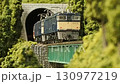 碓氷峠の鉄道模型ジオラマを走るキハ82系特急列車　特急白鳥 130977219