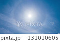 縮時攝影：藍天上的白雲與日暈 131010605