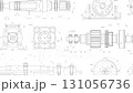 drawing, sketch, blueprint 131056736