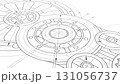 drawing, sketch, blueprint 131056737