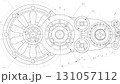 drawing, sketch, blueprint 131057112