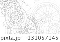 drawing, sketch, blueprint 131057145