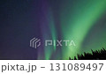 A beautiful loop video of a fantastic aurora spreading across the night sky 131089497
